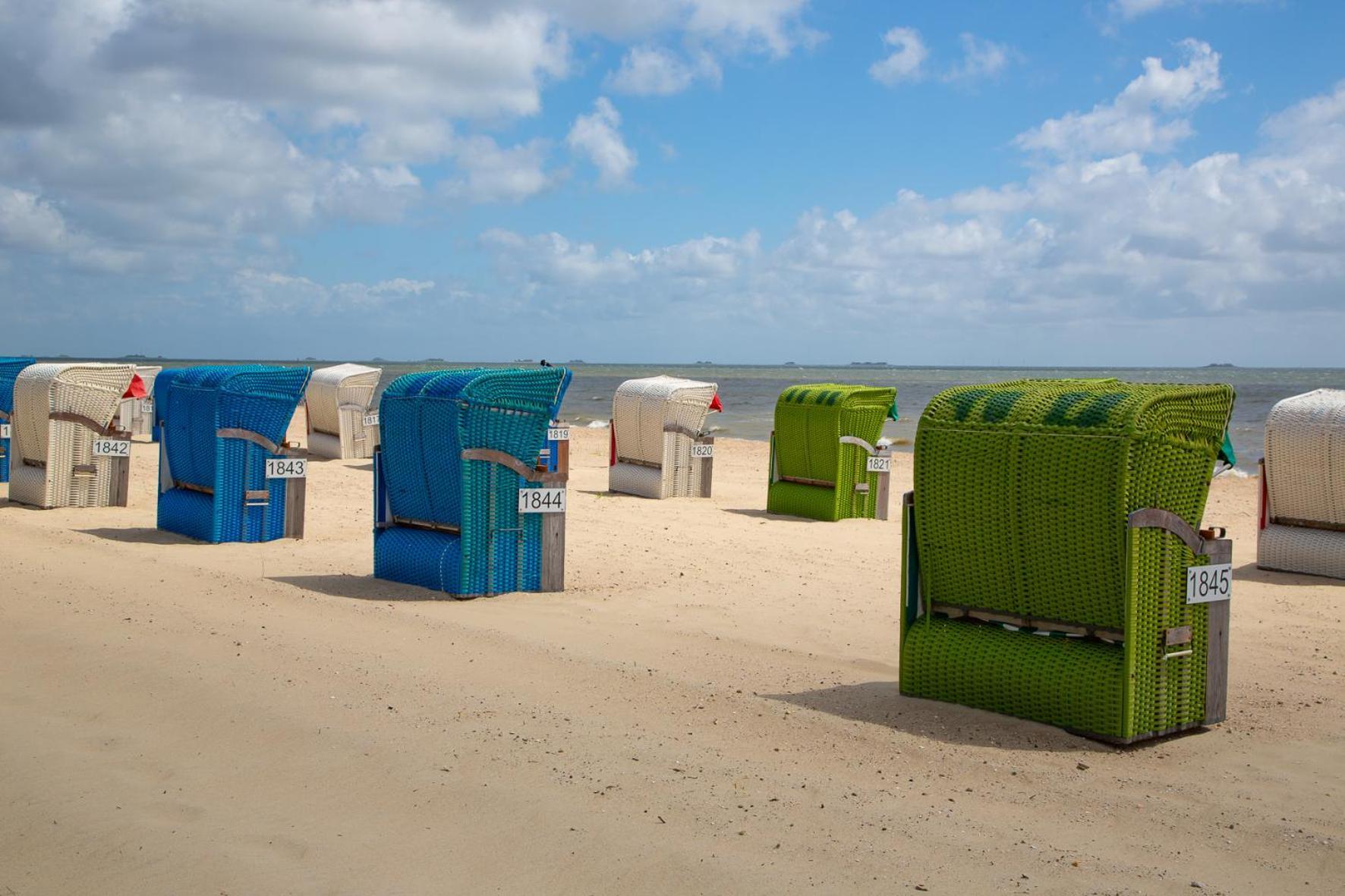 Wohnen Am Suedstrand - Ferienwohnung 0 4 Вик-ауф-Фер Екстер'єр фото